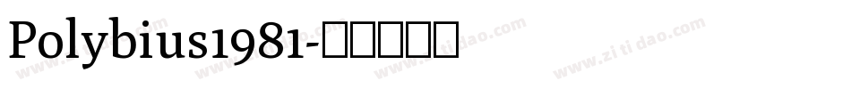Polybius1981字体转换