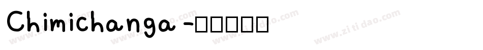 Chimichanga字体转换