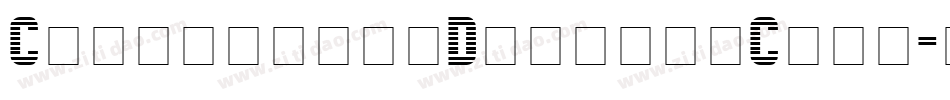 CruiselineDisplayCaps字体转换