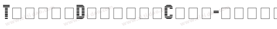 ThorinDisplayCaps字体转换