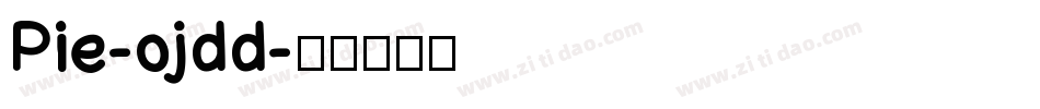 Pie-ojdd字体转换