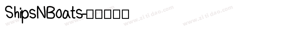 ShipsNBoats字体转换
