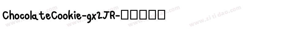 ChocolateCookie-gx2JR字体转换