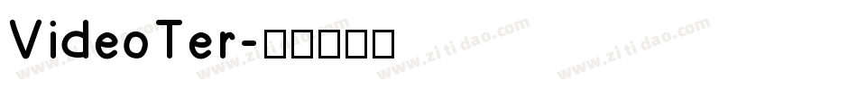 VideoTer字体转换