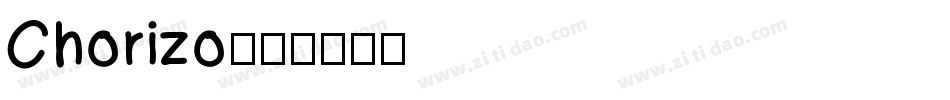 Chorizo字体转换