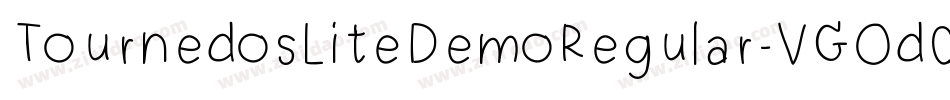 TournedosLiteDemoRegular-VGOd0字体转换