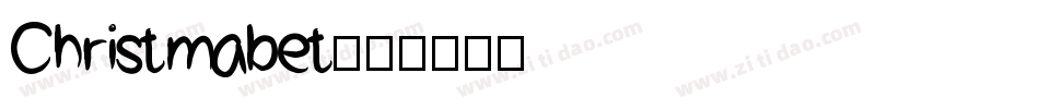 Christmabet字体转换
