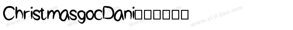 ChristmasgocDani字体转换