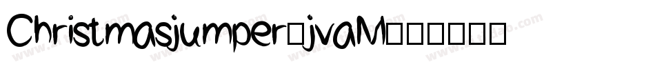 Christmasjumper-jvaM字体转换