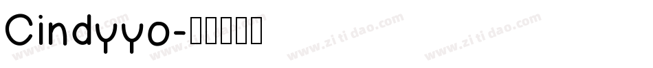 Cindyyo字体转换