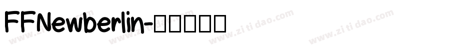 FFNewberlin字体转换