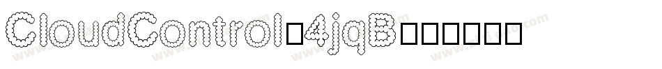 CloudControl-4jqB字体转换