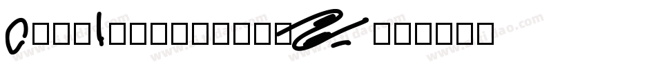 CockItalic-84pZ字体转换