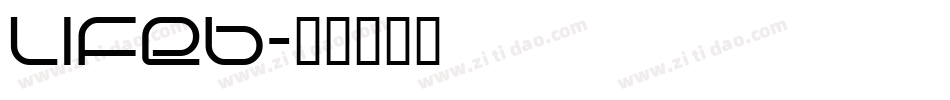 LIFEB字体转换