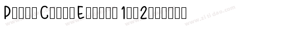 PtgulComicEiki-w1wl2字体转换