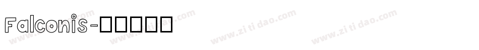 Falconis字体转换