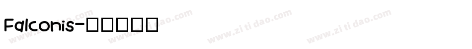 Falconis字体转换