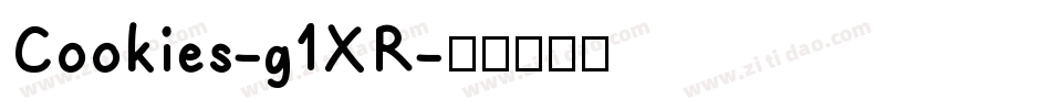 Cookies-g1XR字体转换