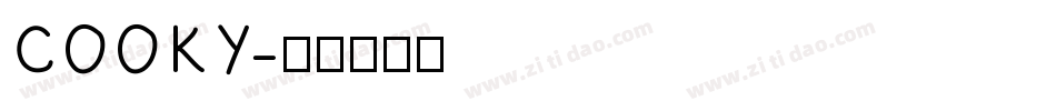 COOKY字体转换