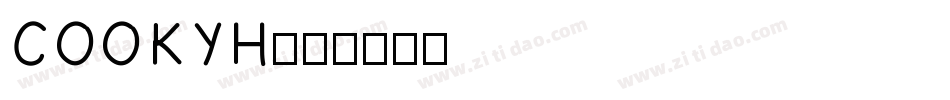 COOKYH字体转换