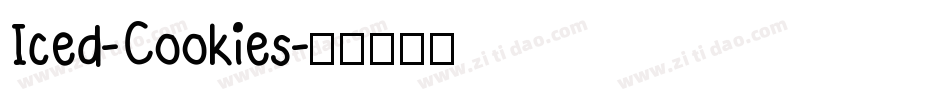 Iced-Cookies字体转换