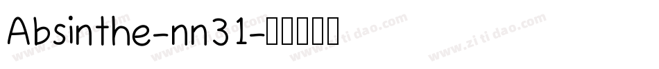 Absinthe-nn31字体转换