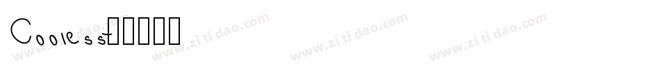 Cooless字体转换