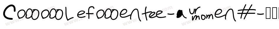 Coolfont-a8nK字体转换