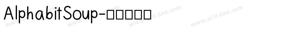 AlphabitSoup字体转换