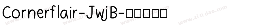 Cornerflair-JwjB字体转换