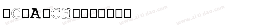 SCRATCHY字体转换