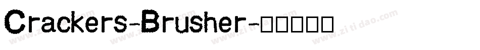 Crackers-Brusher字体转换