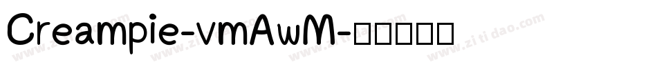 Creampie-vmAwM字体转换