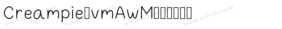 Creampie-vmAwM字体转换