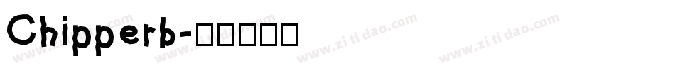 Chipperb字体转换