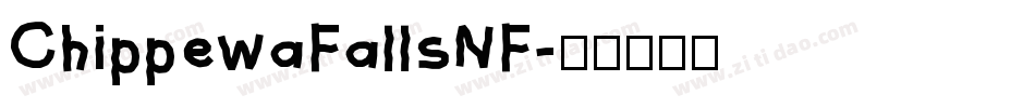 ChippewaFallsNF字体转换