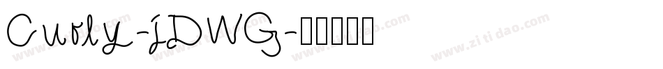 Curly-jDWG字体转换