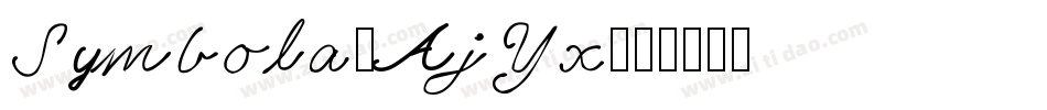 Symbola-AjYx字体转换