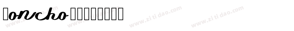 Concho94字体转换