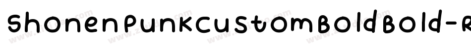 ShonenPunkCustomBoldBold-RJK3字体转换