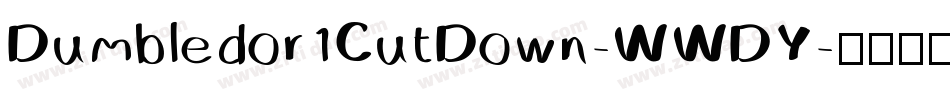 Dumbledor1CutDown-WWDY字体转换