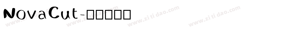 NovaCut字体转换