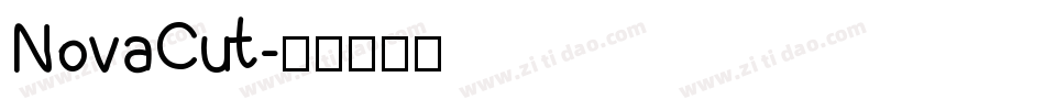 NovaCut字体转换