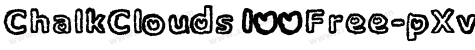 ChalkClouds100Free-pXvy字体转换