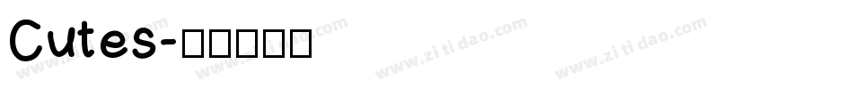 Cutes字体转换