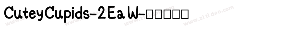 CuteyCupids-2EaW字体转换