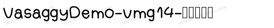 VasaggyDemo-vmg14字体转换