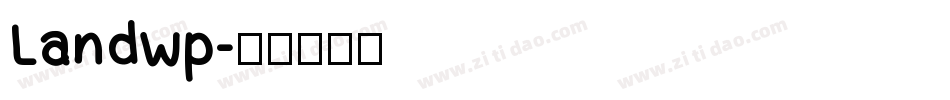 Landwp字体转换