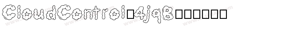 CloudControl-4jqB字体转换