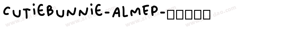 CutieBunnie-ALmEp字体转换